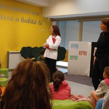 A primeira Bandeira Verde Eco-Escolas